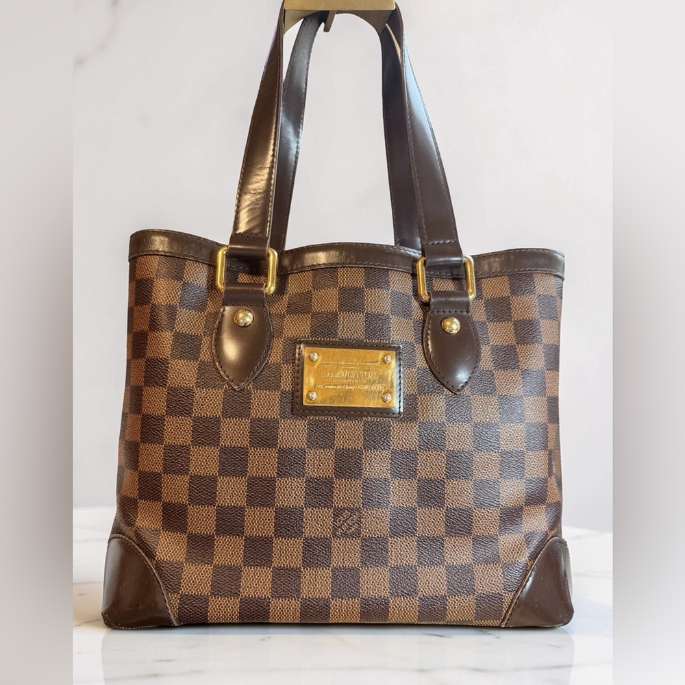 Louis Vuitton Damier Ebene Hampstead PM Tote